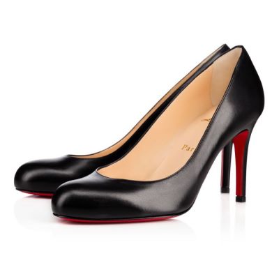 Tacones Simple Christian Louboutin Mujer - Negros - 1205284Q093